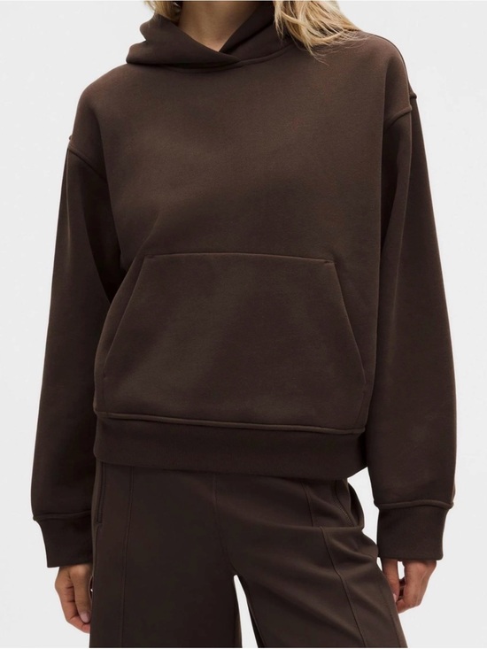 lululemon athletica Tops - NWT Lululemon Steady State Oversized Hoodie – Walnut Crunch